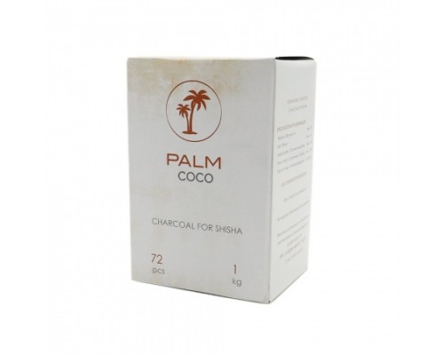 Кокосовый уголь для кальяна Palm Coco 25 мм